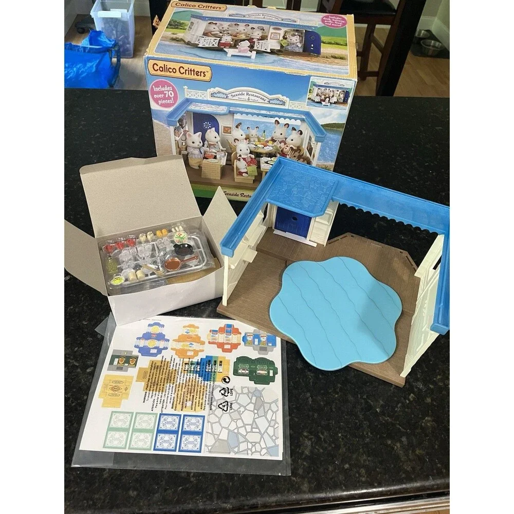 Calico Critters Seaside Restaurant NEW In Box!